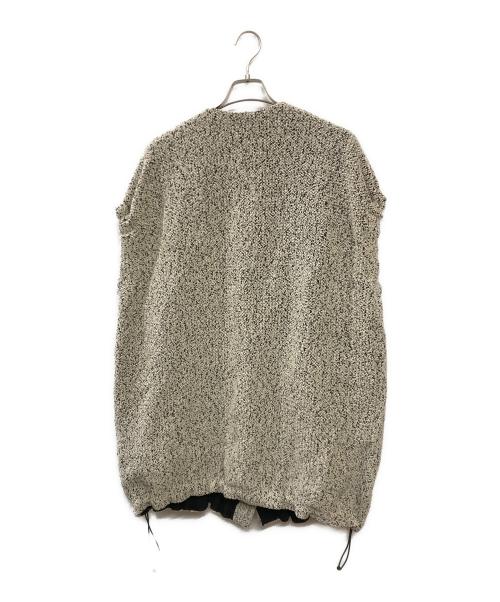 LOHEN（ローヘン）LOHEN (ローヘン) ロングジレ / ベスト オフホワイト サイズ:Freeの古着・服飾アイテム