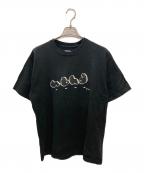 NEIGHBORHOODネイバーフッド）の古着「プリントTシャツ」｜ブラック