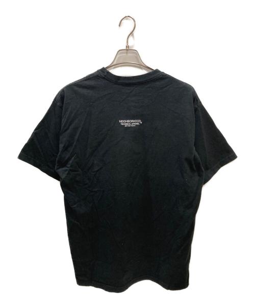 NEIGHBORHOOD（ネイバーフッド）NEIGHBORHOOD (ネイバーフッド) プリントTシャツ ブラック サイズ:Lの古着・服飾アイテム