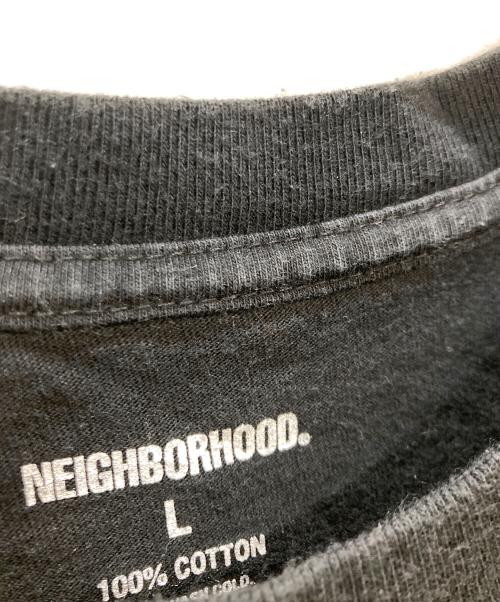 NEIGHBORHOOD（ネイバーフッド）NEIGHBORHOOD (ネイバーフッド) プリントTシャツ ブラック サイズ:Lの古着・服飾アイテム