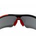 中古・古着 OAKLEY (オークリー) レーダーパス /サングラス レッド×ブラック：6000円