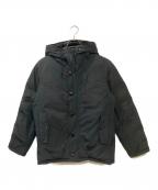 Audienceオーディエンス）の古着「小松精錬撥水ナイロン脱着N-3Bダウン」｜ネイビー