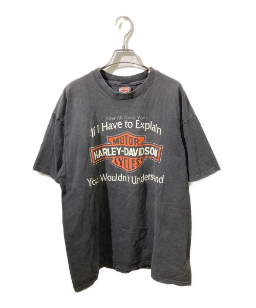 HARLEY-DAVIDSON（ハーレーダビッドソン）HARLEY-DAVIDSON (ハーレーダビッドソン) プリントTシャツ グレー サイズ:XLの古着・服飾アイテム