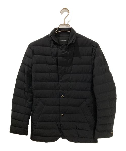 1piu1uguale3（ウノピュウノウグァーレトレ）1piu1uguale3 (ウノピュウノウグァーレトレ) 4WAY RIB ZIP JKT DOWN / ダウンジャケット ブラック サイズ:4の古着・服飾アイテム