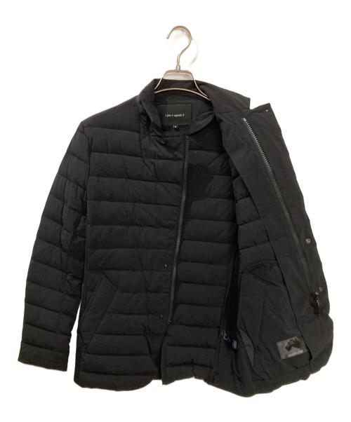 1piu1uguale3（ウノピュウノウグァーレトレ）1piu1uguale3 (ウノピュウノウグァーレトレ) 4WAY RIB ZIP JKT DOWN / ダウンジャケット ブラック サイズ:4の古着・服飾アイテム