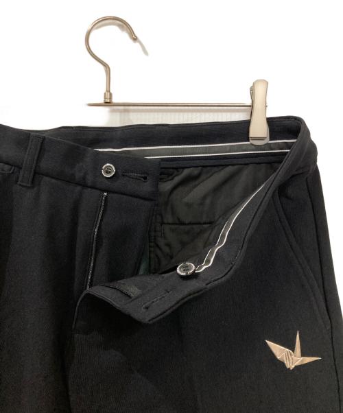 1piu1uguale3（ウノピュウノウグァーレトレ）1piu1uguale3 (ウノピュウノウグァーレトレ) ストレッチゴルフパンツ ブラック サイズ:6の古着・服飾アイテム