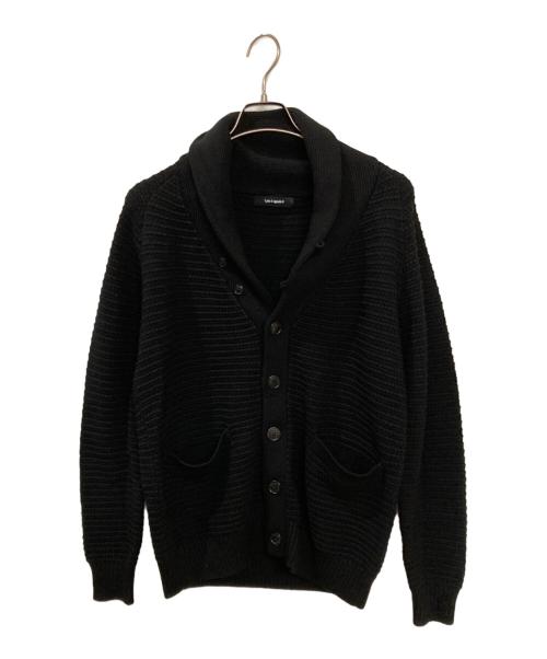 1piu1uguale3（ウノピュウノウグァーレトレ）1piu1uguale3 (ウノピュウノウグァーレトレ) RAGLAN SHAWL CARDIGAN / ラグランショールカーディガン ブラック サイズ:5の古着・服飾アイテム