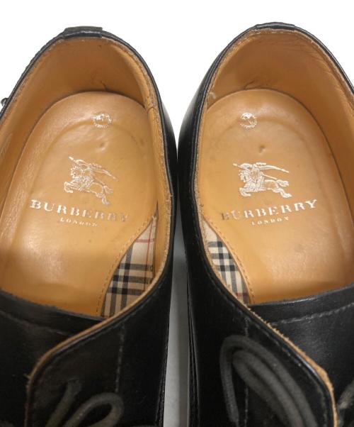 BURBERRY（バーバリー）BURBERRY (バーバリー) プレーントゥシューズ ブラック サイズ:25の古着・服飾アイテム