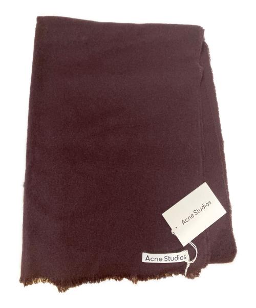 Acne studios（アクネ ストゥディオス）Acne studios (アクネ ストゥディオス) ウールストール パープルの古着・服飾アイテム
