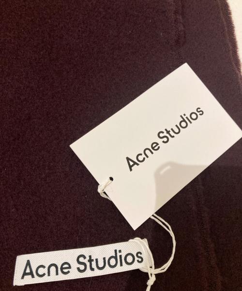 Acne studios（アクネ ストゥディオス）Acne studios (アクネ ストゥディオス) ウールストール パープルの古着・服飾アイテム