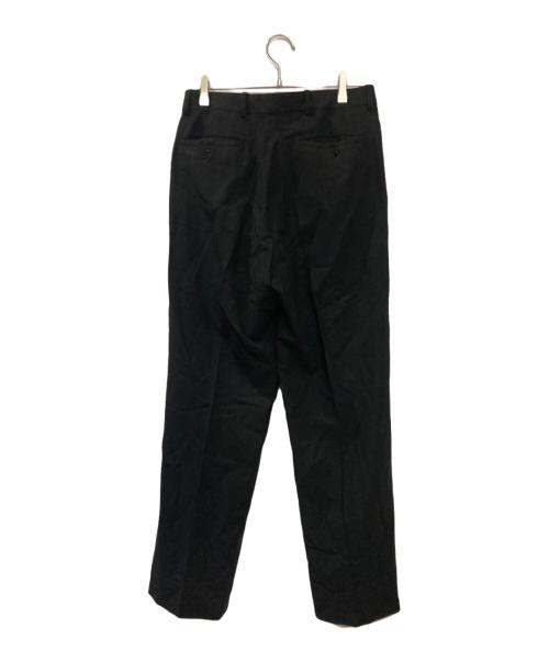 EMPORIO ARMANI（エンポリオ アルマーニ）EMPORIO ARMANI (エンポリオ アルマーニ) 90S ウールタックスラックス ブラック サイズ:44の古着・服飾アイテム