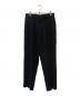 EMPORIO ARMANI（エンポリオ アルマーニ）の古着「90S ウールタックスラックス」｜ブラック