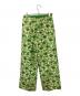 DRAWER (ドゥロワー) グリーンフラワードロストパンツ グリーン サイズ:S：6000円