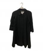 Burberry'sバーバリー）の古着「ヴィンテージラグランコート」｜ブラック