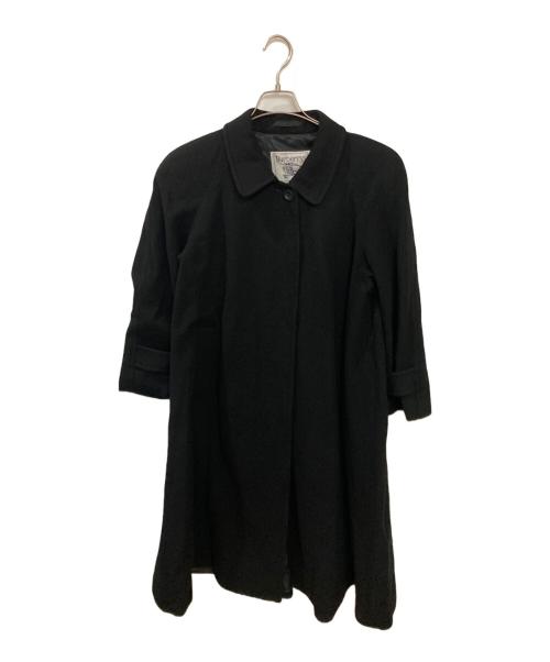 Burberry's（バーバリー）Burberry's (バーバリー) ヴィンテージラグランコート ブラック サイズ:Sの古着・服飾アイテム