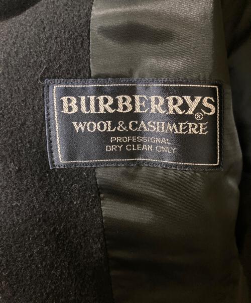 Burberry's（バーバリー）Burberry's (バーバリー) ヴィンテージラグランコート ブラック サイズ:Sの古着・服飾アイテム