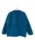 California General Store (カリフォルニアジェネラルストア) リサイクルポリエステル ボア スナップ カーディガン ブルー サイズ:M：6000円