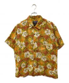 Patagonia（パタゴニア）の古着「パタロハ ハイビスカスアロハシャツ」｜オレンジ