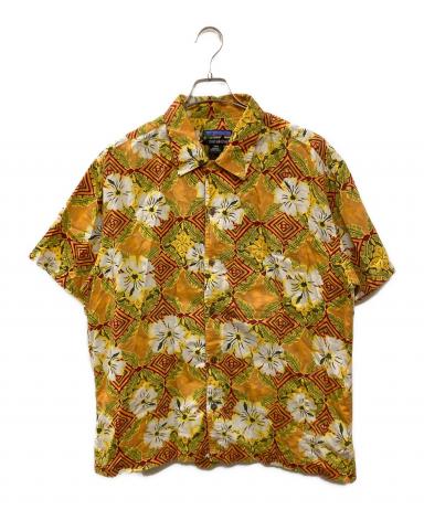 パタゴニア パタロハ アロハ 半袖シャツ ハイビスカス イエロー M 中古・古着通販】Patagonia (パタゴニア) パタロハ ハイビスカスアロハ