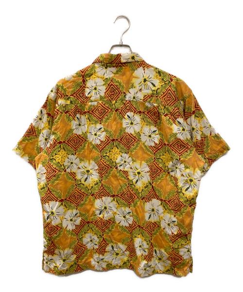 Patagonia（パタゴニア）Patagonia (パタゴニア) パタロハ ハイビスカスアロハシャツ オレンジ サイズ:Lの古着・服飾アイテム