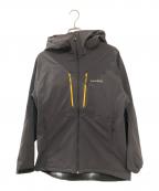 mont-bellモンベル）の古着「パウダーシェッド パーカ / シェルジャケット」｜グレー