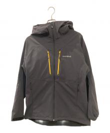 mont-bell（モンベル）の古着「パウダーシェッド パーカ / シェルジャケット」｜グレー
