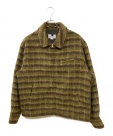 thisisneverthat（ディスイズネバーザット）の古着「Brushed Wool Check Jacket」｜カーキ