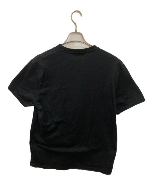 GIVENCHY（ジバンシィ）GIVENCHY (ジバンシィ) ジバンシィ ブラック メンズ リボントリムロゴTシャツ ブラック サイズ:Sの古着・服飾アイテム