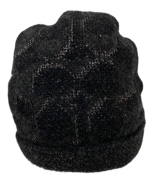 COACH（コーチ）COACH (コーチ) マフラーニット帽セット ブラック サイズ:不明(実寸サイズをご確認ください)の古着・服飾アイテム