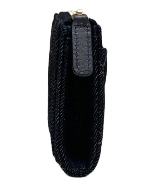 CHANEL（シャネル）CHANEL (シャネル) デニムコインケース インディゴの古着・服飾アイテム