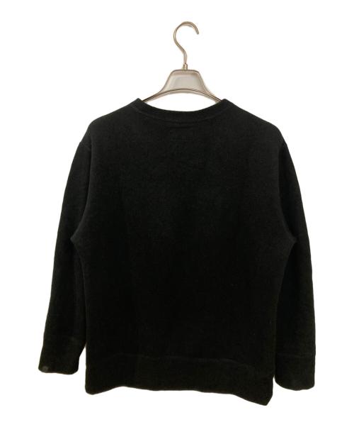 LOOPWHEELER（ループウィラー）LOOPWHEELER (ループウィラー) カシミヤニット ブラック サイズ:Lの古着・服飾アイテム