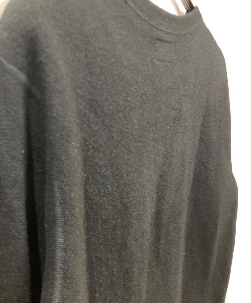 LOOPWHEELER（ループウィラー）LOOPWHEELER (ループウィラー) カシミヤニット ブラック サイズ:Lの古着・服飾アイテム