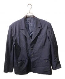 Y's（ワイズ）の古着「3Bウールオーバージャケット」｜ネイビー