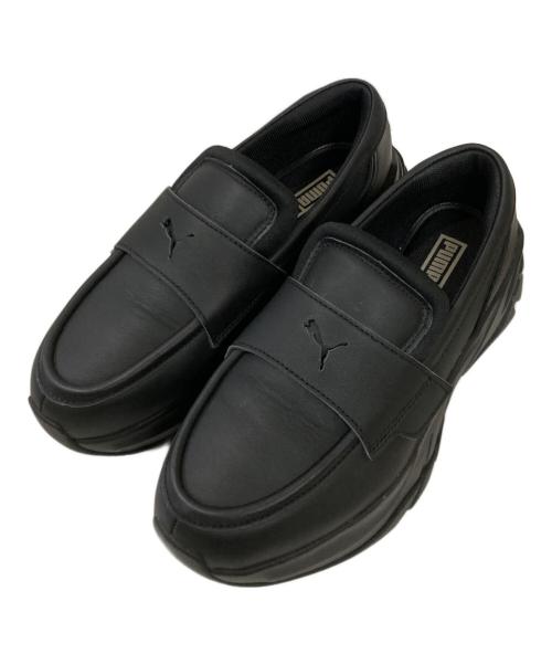 PUMA（プーマ）PUMA (プーマ) LOAFYR WNS/ローファースニーカー ブラック サイズ:24cmの古着・服飾アイテム