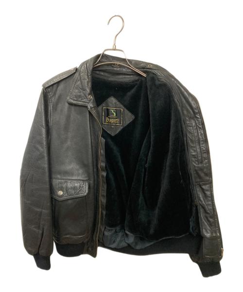 Bugatti（ブガッティ）Bugatti (ブガッティ) A-2ジャケット ブラック サイズ:XLの古着・服飾アイテム