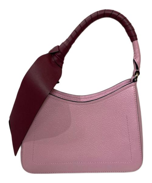 Kate Spade（ケイトスペード）Kate Spade (ケイトスペード) リボンハンドル2WAYバッグ ピンクの古着・服飾アイテム