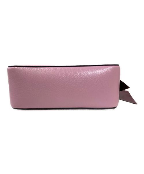 Kate Spade（ケイトスペード）Kate Spade (ケイトスペード) リボンハンドル2WAYバッグ ピンクの古着・服飾アイテム