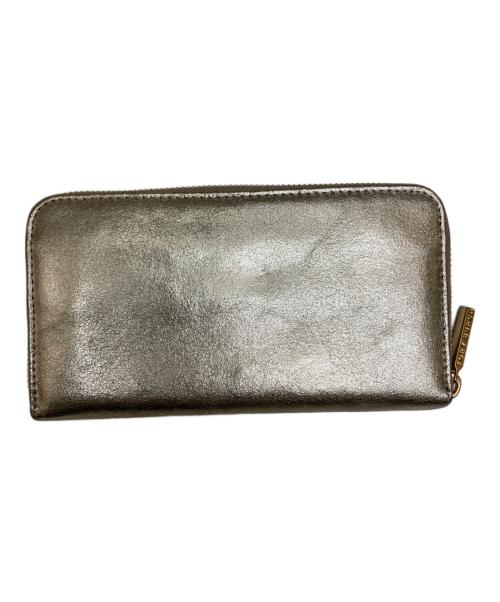 TORY BURCH（トリーバーチ）TORY BURCH (トリーバーチ) ラウンドファスナー財布 ゴールドの古着・服飾アイテム