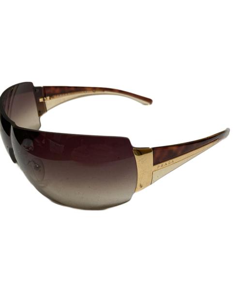PRADA（プラダ）PRADA (プラダ) サングラス ブラウン サイズ:5AK-2Z1-115の古着・服飾アイテム