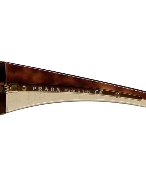 PRADA（プラダ）PRADA (プラダ) サングラス ブラウン サイズ:5AK-2Z1-115の古着・服飾アイテム