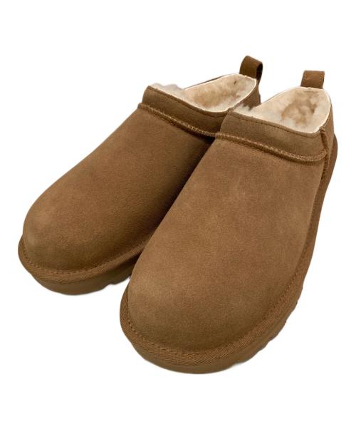 UGG（アグ）UGG (アグ) Classic Micro / クラシックマイクロ ムートンシューズ ブラウン サイズ:24cmの古着・服飾アイテム