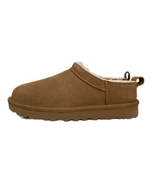 UGG（アグ）UGG (アグ) Classic Micro / クラシックマイクロ ムートンシューズ ブラウン サイズ:24cmの古着・服飾アイテム