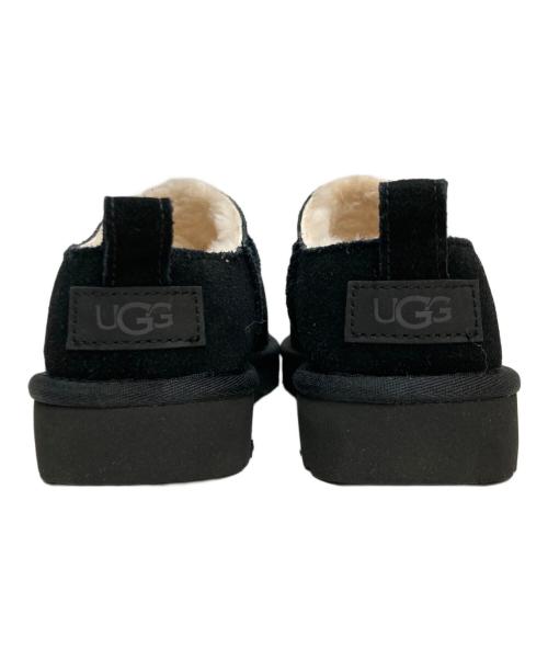 UGG（アグ）UGG (アグ) Classic Micro / クラシックマイクロ ムートンシューズ ブラック サイズ:24cmの古着・服飾アイテム