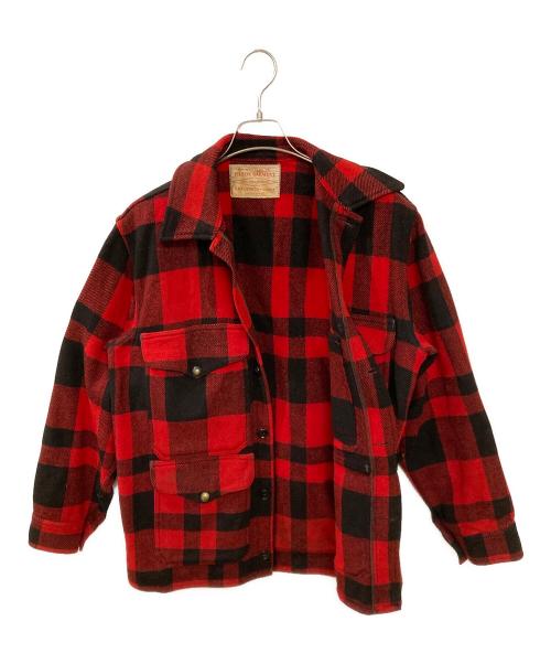FILSON GARMENT（フィルソン ガーメント）FILSON GARMENT (フィルソン ガーメント) マッキーノクルーザージャケット レッド サイズ:不明(実寸サイズをご確認ください)の古着・服飾アイテム