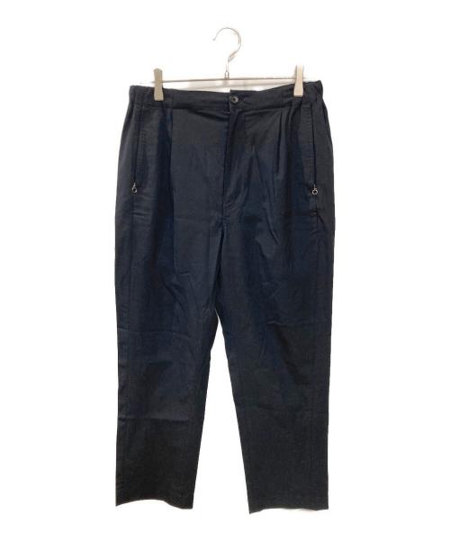 LANVIN COLLECTION（ランバンコレクション）LANVIN COLLECTION (ランバンコレクション) タックイージースラックス ネイビー サイズ:Lの古着・服飾アイテム