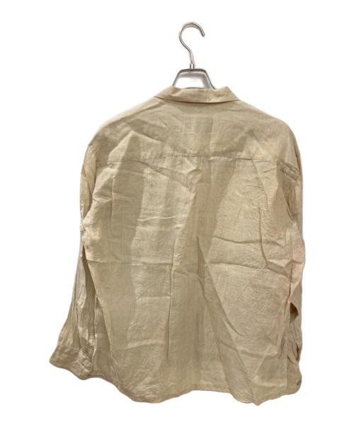 LANVIN COLLECTION（ランバンコレクション）LANVIN COLLECTION (ランバンコレクション) リネンシャツ ベージュ サイズ:50の古着・服飾アイテム