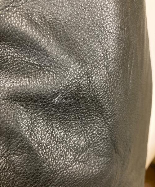 HILDK（ハイエルディーケー）HILDK (ハイエルディーケー) レオパードファーライニングレザーカーコート サイズ:Lの古着・服飾アイテム