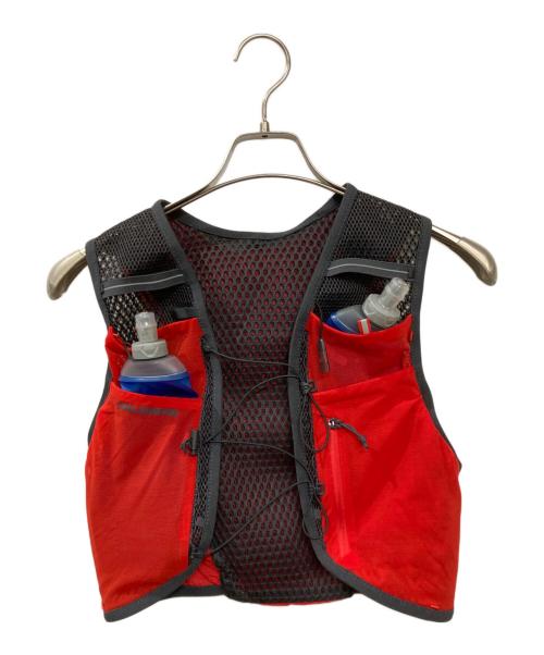 SALOMON（サロモン）SALOMON (サロモン) ACTIVE SKIN 8 with flasks/トレランパック レッド サイズ:不明(実寸サイズをご確認ください)の古着・服飾アイテム