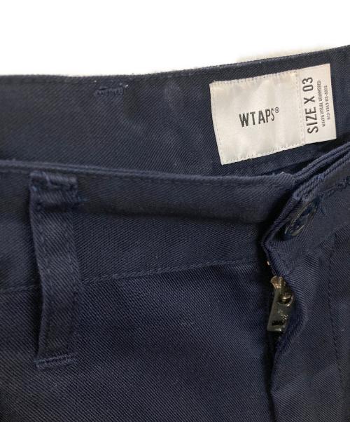 WTAPS（ダブルタップス）WTAPS (ダブルタップス) TRDS2001 / SHORTS / CTPL. TWILL ネイビー サイズ:3の古着・服飾アイテム