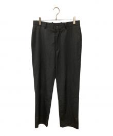 AURALEE（オーラリー）の古着「WOOL SILK TROPICAL SLACKS」｜グレー